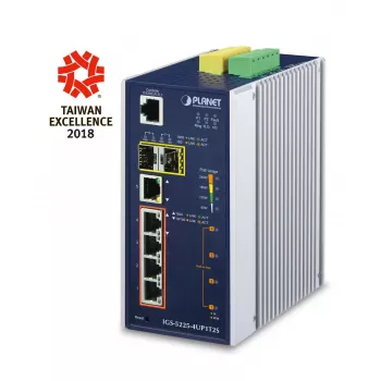 Pārvaldīts L2+ Gigabit Ethernet slēdzis PLANET IGS-5225-4UP1T2S