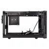 SilverStone SUGO 13 - Desktop - Mini-DTX - bez barošanas bloka (AT / PS/2) - Melns - USB/Audio (SST-SG13B-Q)