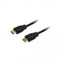 Logilink High Speed with Ethernet - Video-/Audio-/Tīkla kabelis - HDMI - HDMI, 19-pin (M) - HDMI, 19-pin (M) - 1 m - Melns (CH0035)
