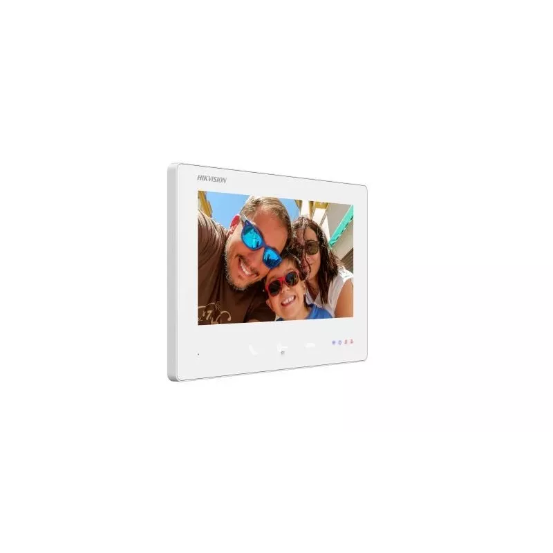 Hikvision DS-KH7300EY-WTE2/Balts video domofona sistēma 17,8 cm (7 inch)