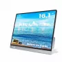 Portatīvs LCD monitors EKLEER Co., Ltd. EK16FCG 16 collu, USB Type-C, ar ceļojuma somiņu