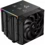 Gaisa dzesētājs DeepCool AK620 Digital PRO — 120 mm ventilators, 1750 RPM, 25 dB, 12 V, piemērots LGA1700/AM5, melns
