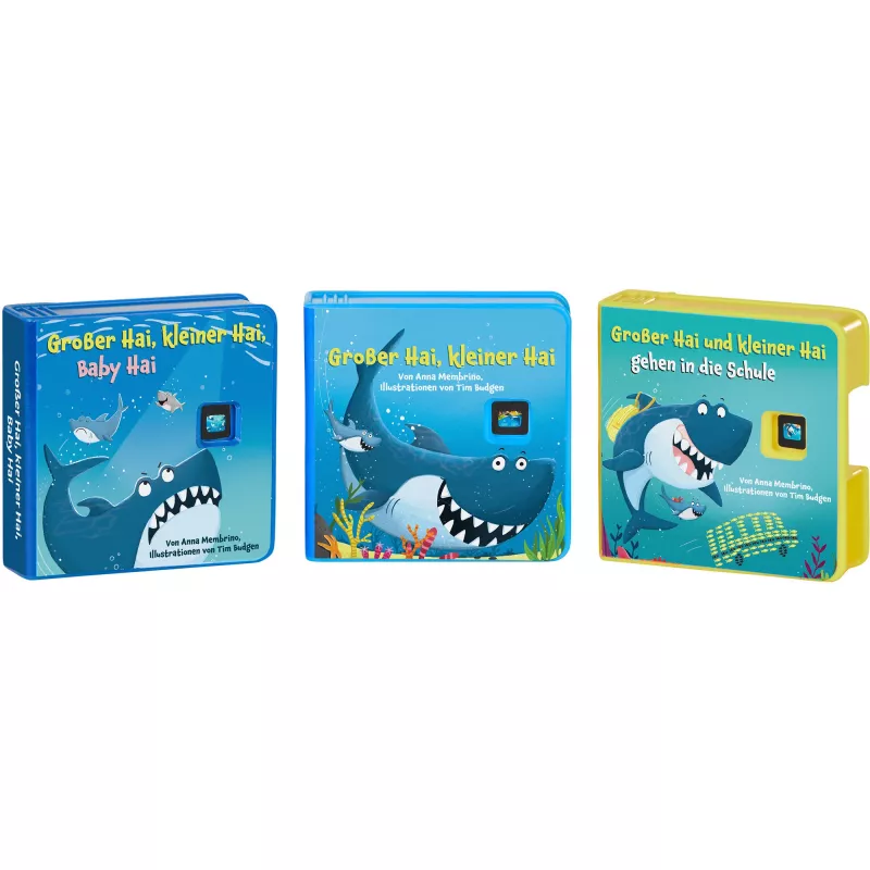 Little Tikes Story Dream Machine - lielā haizivs, mazā haizivs kolekcijas audio grāmata