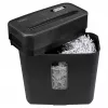 Papīra smalcinātājs SAVIO ND-01, šķērsgriezuma 4 x 32 mm, 11 L tvertne, 230 W, melns, 72 dB