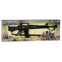 Pulio Commando šautene GONHER 118/6 Metal — rotaļu šautriņu šautene, 8 lodes