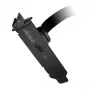 Akasa zemprofila PCI kronšteina adapteris USB 3.1 Type C - melns - Adapteris - Digitāls/datu