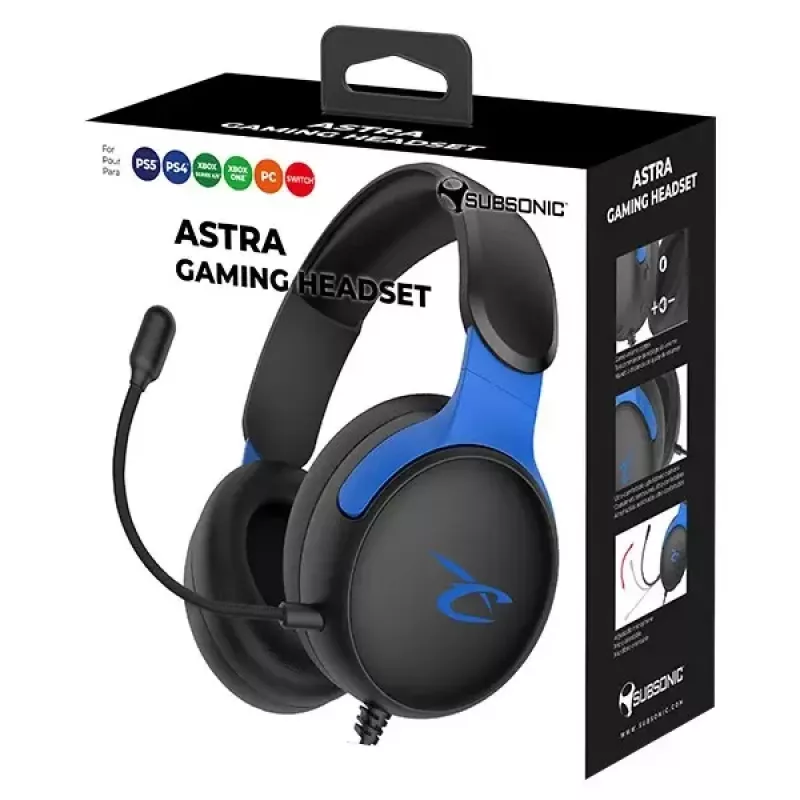 Austiņas Subsonic Astra Gaming SA5683-2