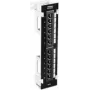 TRENDnet TC-P12C6V - ielāpu panelis - piemērots stiprināšanai pie sienas - CAT 6 - UTP - RJ-45 X 12