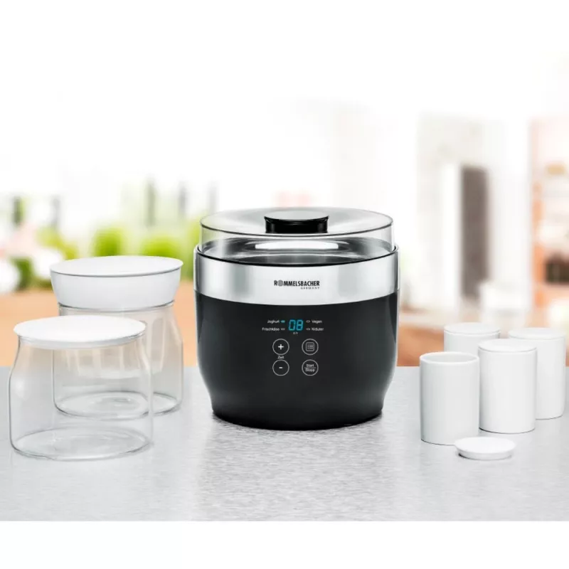 Rommelsbacher JG 80 jogurta gatavotājs 1,2 l biezpiens - jogurts 20 W (JG80)