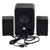DEFENDER skaļrunis V11 11 W vadu 2.1 galda satelīta skaļruņi, USB 5 V, melns