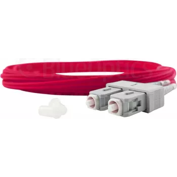 CBO optiskās šķiedras kabelis BlueOptics SFP3233FU2MK 2 m SC–ST OM4 violeta daudzmodu