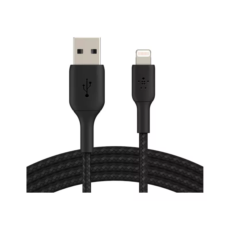 Lightning kabelis Belkin CAA002BT3MBK 3m Melns