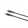 USB-C uz USB-C kabelis FIXED FIXDB-CC2-BK — 2 m, 100 W, fiksēts, nenoņemams