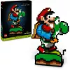 Konstrukcijas rotaļlieta LEGO Super Mario World Mario & Yoshi komplekts 71438 — interaktīvas figūras un būvējami spēles elementi