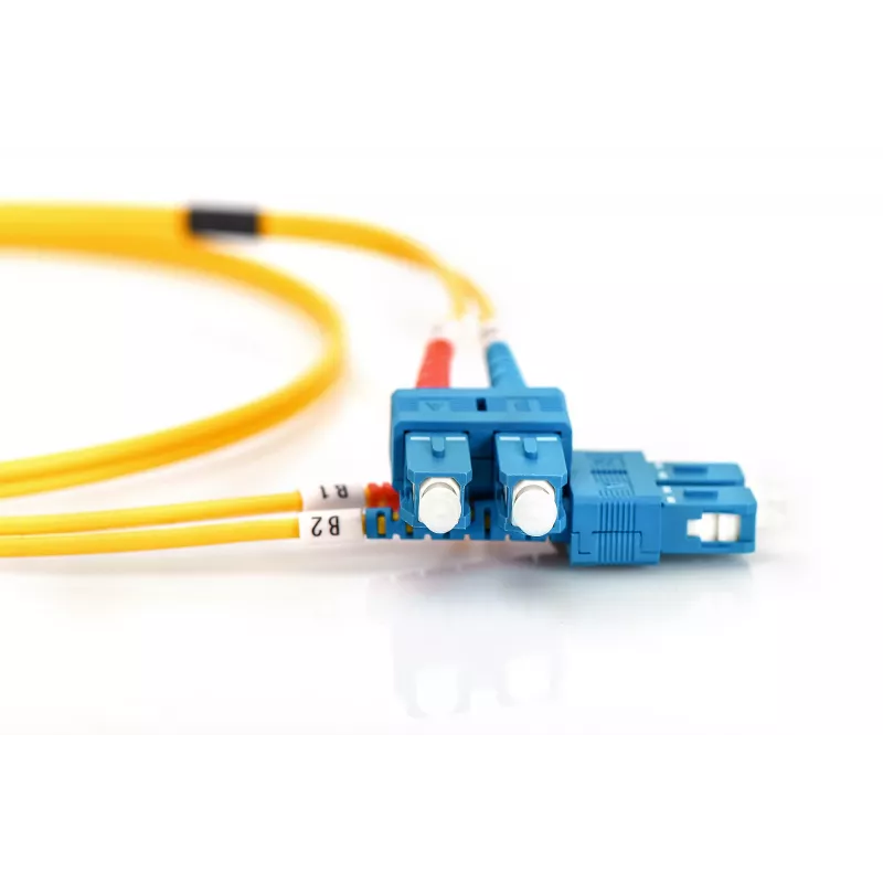 Optiskās šķiedras ielāpu vads SC/SC Digitus DK-2922-10 10m