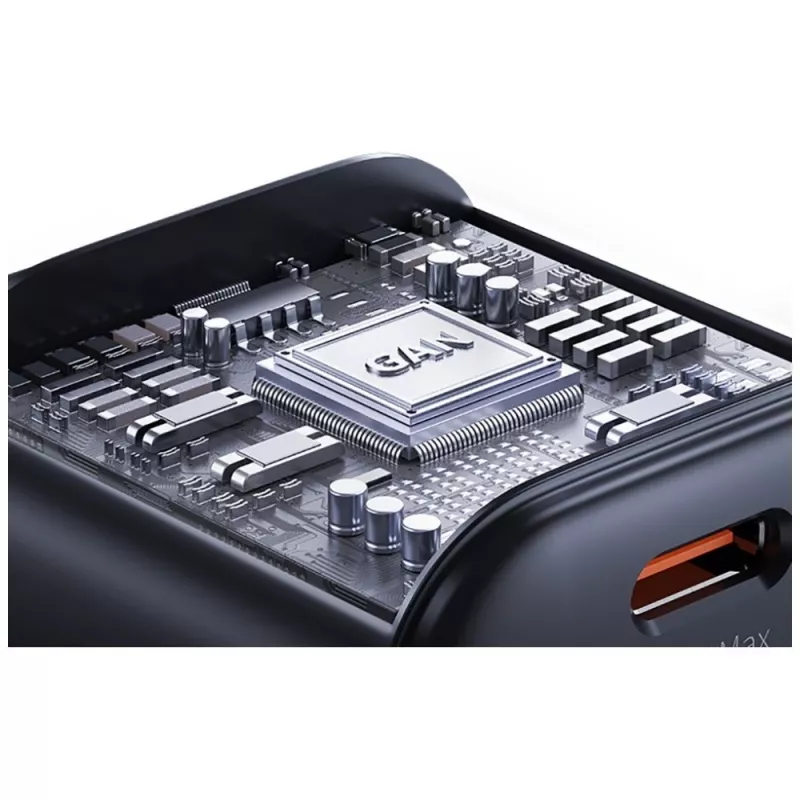 Lādētājs usams USA001627 20W 1×USB‑C ar USB‑C kabeli — ātrās uzlādes adapteris tālruņiem un planšetdatoriem