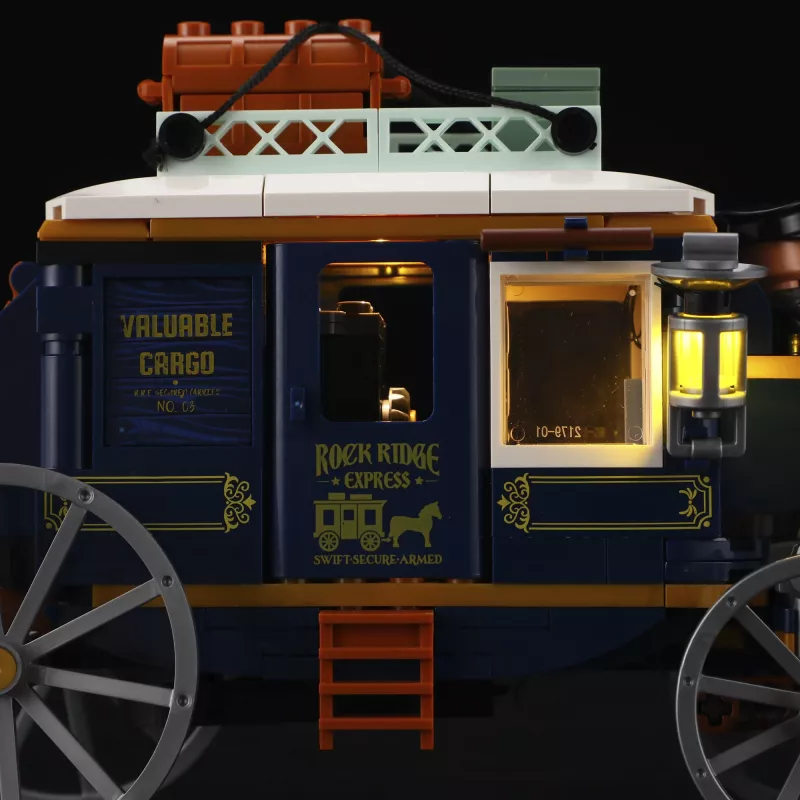 Treasure Stagecoach, celtniecības rotaļlieta