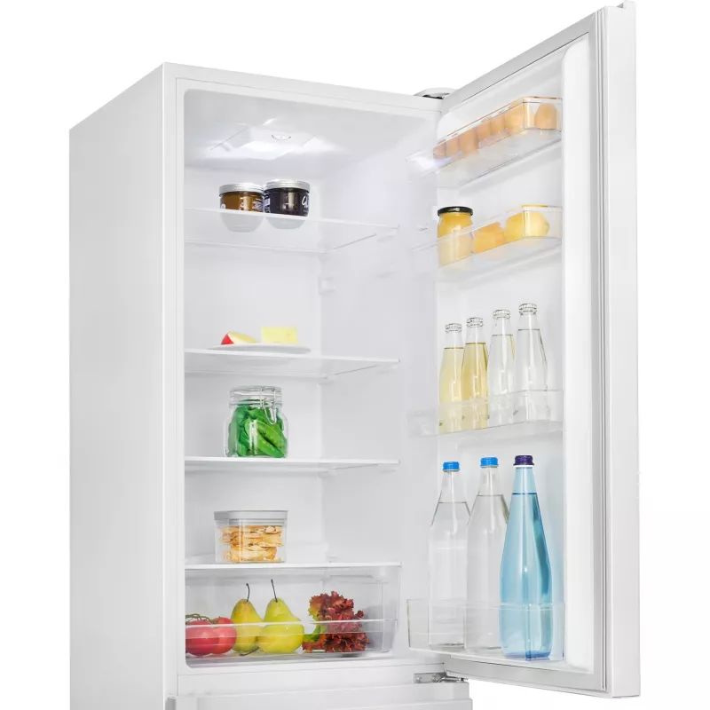 Brīvi stāvošs ledusskapis BOMANN KG7353W — 268 L kopējā (197 L ledusskapis, 71 L saldētava), 180 cm, balts