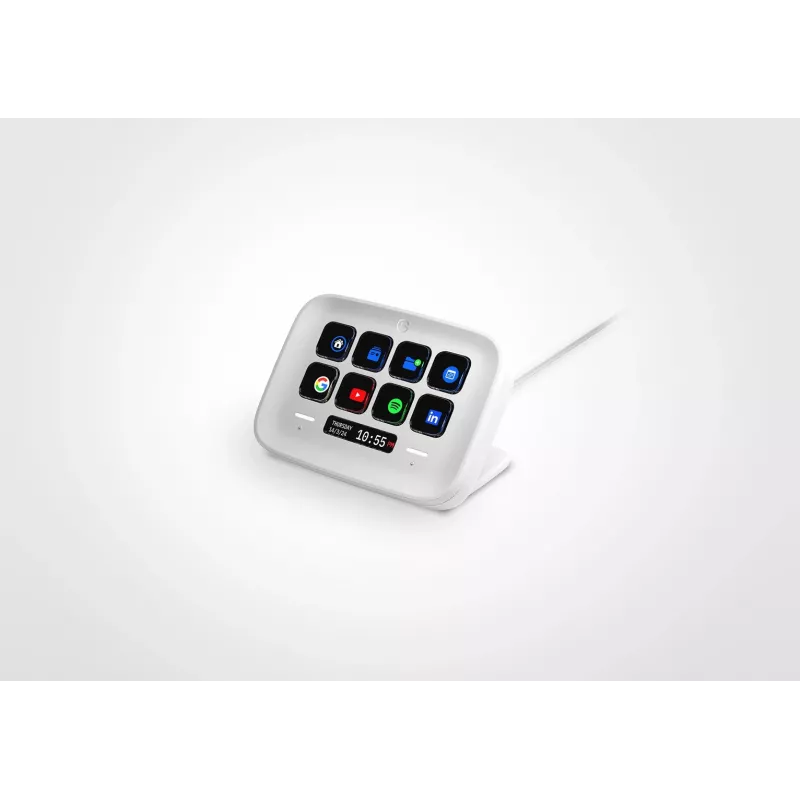 Stream Deck Neo Elgato 10 pogu programmējams kontrolieris, balts