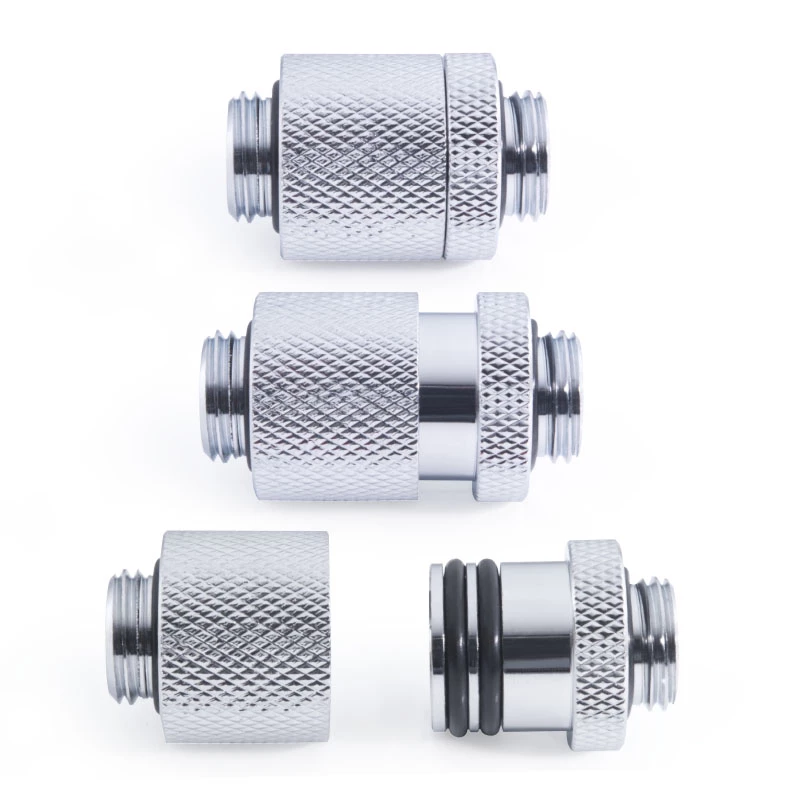 Alphacool ES D-Plug radiatora stiprinājums, hromēts misiņš, 2 cm, 35 g