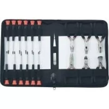 Instrumentu komplekts Basetech 814583 — 19 gabali instrumentu somā, rokas instrumentu komplekts
