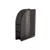 Vertikālā paplāte Forpus, 7 cm, melna, perforēts metāls 1003-012