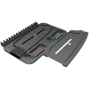 Dzesēšanas statīvs CANYON CS-51 RGB PS5 plāns melnā krāsā ar dubultu kontrolieru uzlādi