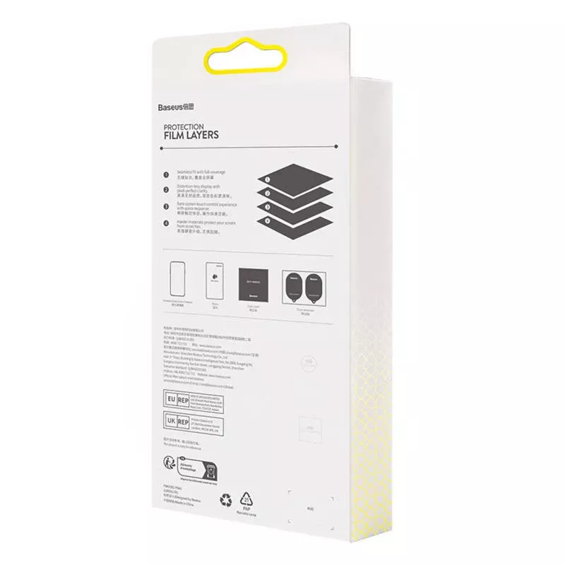 Rūdīta stikla ekrāna aizsargs Baseus realme GT Neo3 0,33 mm 9H cietība