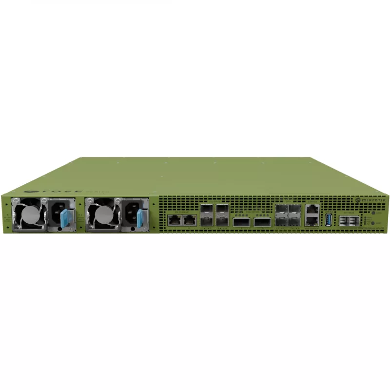 Slēdzis MikroTik RDS2216-2XG-4S+4XS-2XQ 16 portu 10G slēdzis ar SFP+/SFP28 un QSFP+