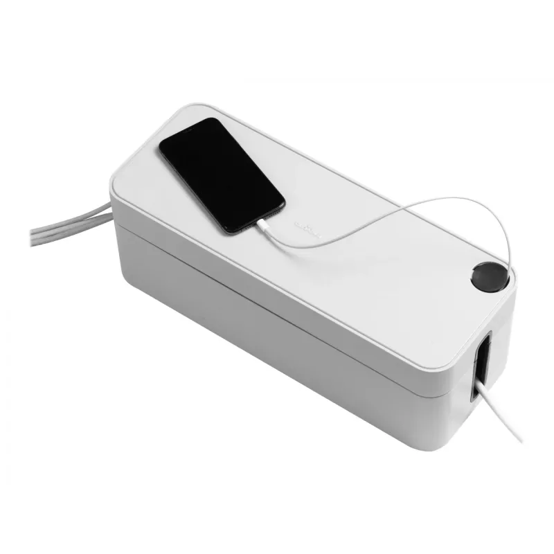 Kabeļu kārba Durable Cavoline Box L Galda Pelēka 1 gab. 503010