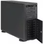 Supermicro SC743 AC-668B - pilna torņa - 4U - paplašinātais ATX - SATA/SAS - Hot-Swap 668 W - melns - USB