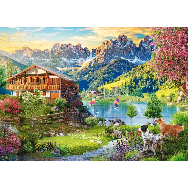 Puzle Schmidt Spiele 58886 — 1000 gab., ainava, vecums 12+