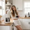 Pour-over kafijas automāts Elle EKCMP301WHEU 1.8L balts pilienveida kafijas automāts