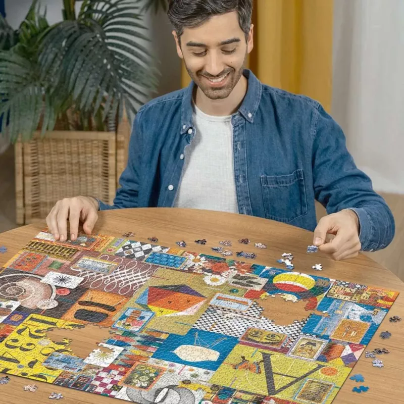 Puzzle Eames Collectors Edition - House of Cards (1500 gabali)