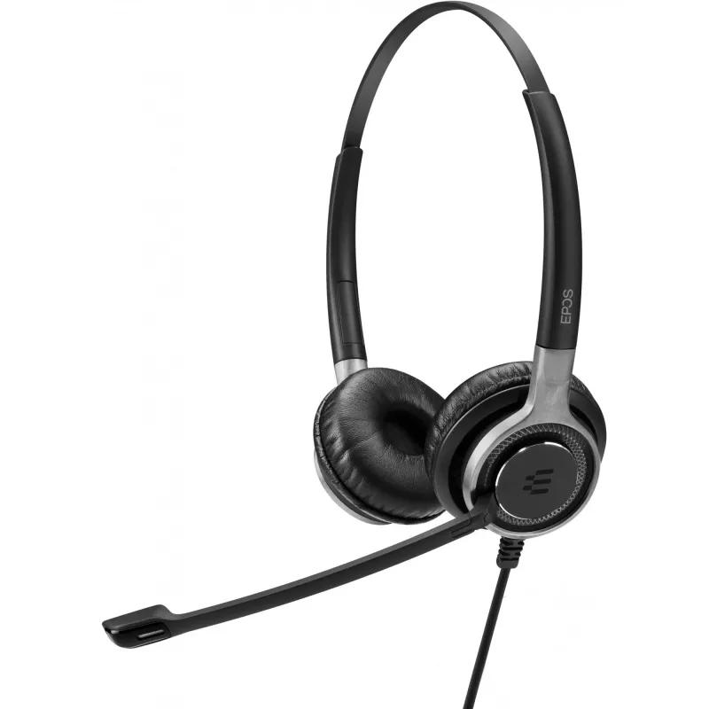 EPOS IMPACT SC 660 USB ML Austiņas Vadu Galvas saite Zvanīšana/Mūzika USB Type-A Melns, Sudrabs
