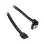 SATA kabelis Akasa Proslim 90° 50 cm — leņķveida SATA datu kabelis, 50 cm