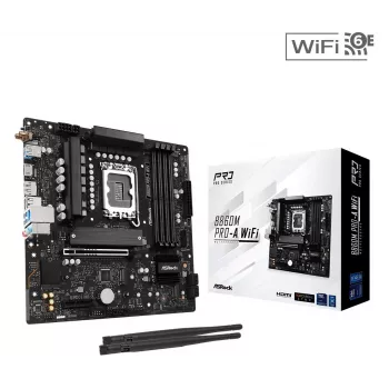 ASRock B860M Pro-A WiFi Micro-ATX mātesplate