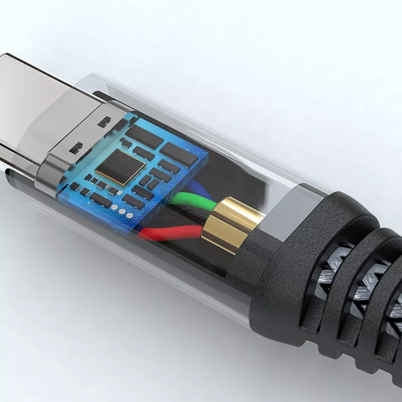 4smarts PremiumCord - USB kabelis - USB-C (vīr.) uz USB-C (vīr.) - USB 2.0 - 20 V - 5 A - 1,5 m - USB barošanas avots (100 W) - Melns