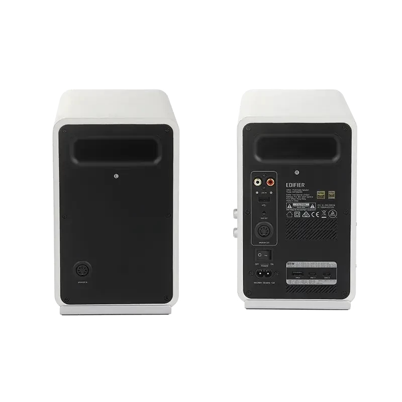 Edifier Desktop Active Monitor ar GaN lādētāju | QR65 | 70 W | Balts | Bezvadu savienojums