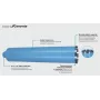Caurumzāģis Bosch Diamond Crown 72 mm diametrs, 450 mm dziļums, 1 1/4 collu savienojums