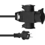 Pagarinātājs EUROLITE 3x1,5mm 3m 3-vietīgs