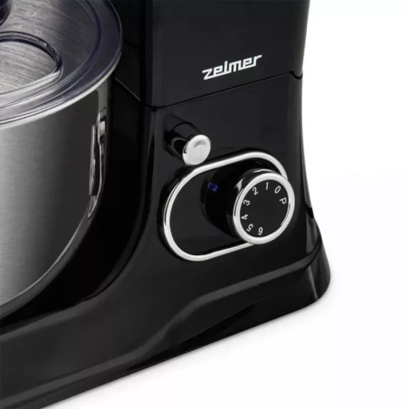 Planetārais mikseris Zelmer ZKR1355 - 1200 W, 5 L bļoda, melns