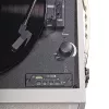 Vinila plašu atskaņotājs Denver VPR-250 melns pelēks kokmateriāls 33 1/3 45 78 RPM