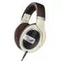 Austiņas Sennheiser HD 599 — vadu apļveida, 50 Ω, 12–38500 Hz, 1,2 m kabelis, ziloņkaula krāsa