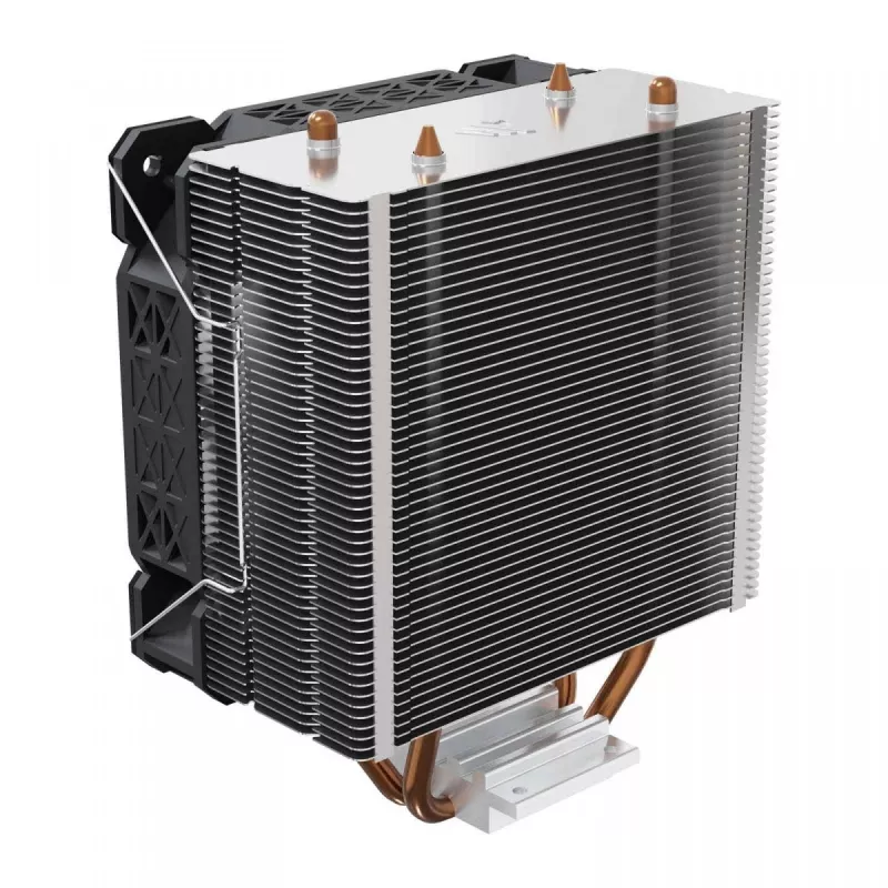 Heatsink SAVIO SAVGCOFROSTX2 120 mm Melns, 2 heat pipes, 800–1800 RPM, 4‑pin