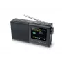 Pārnēsājams radio muse M-117 DB — DAB/DAB+/FM, 3W RMS, 2.8 collu TFT, ārējā antena, 3,5 mm ligzda, 0,3 kg, melns