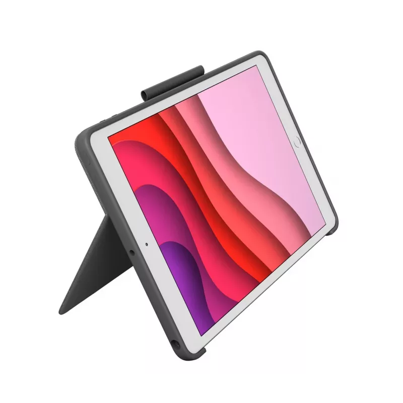 Klaviatūras maciņš Logitech Combo Touch iPad 7., 8., 9. paaudzei