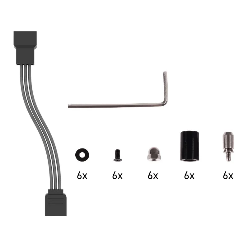 Alphacool Core Flat Reservoir 240, ar VPP sūkni - labais