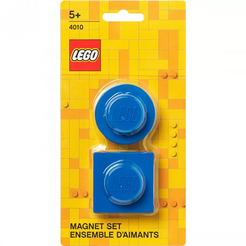 Magnētu komplekts Room Copenhagen LEGO zils 40101731 — dekoratīvi LEGO-saderīgi magnēti