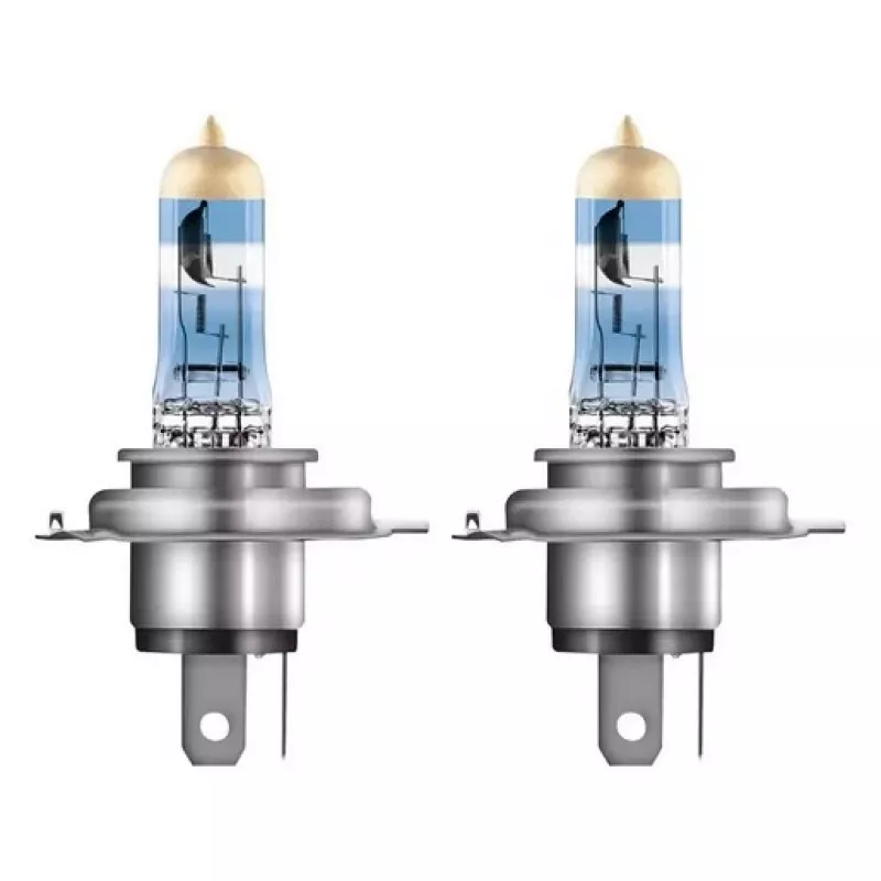 Halogēna priekšējā luktura spuldze Osram NIGHT BREAKER 220 H4 — dubultiepakojums, 12V 60/55W